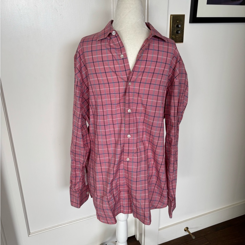 J. Crew Ludlow Premium fine cotton dress shirt Sz L #0843